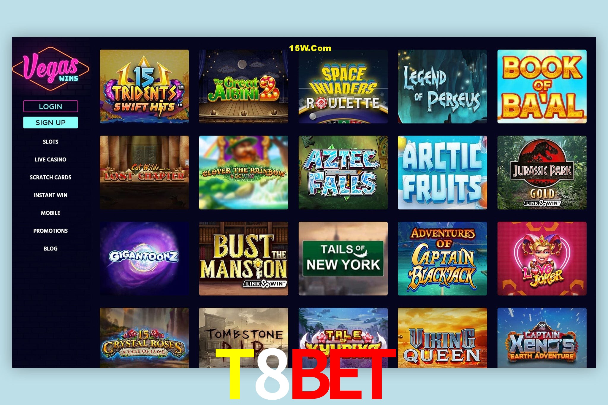 Statistics T8Bet