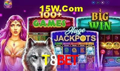 Interface moderna da plataforma T8Bet